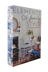 LYN HOME & DECOR Family Elements Dekoratif Kitap Kutu