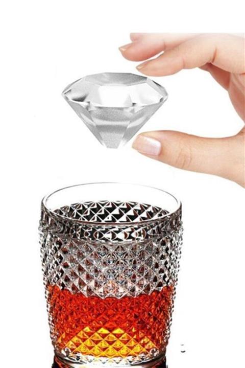 HERFİE Elmas Şeklinde Kapaklı 18'li Buz Kalıbı