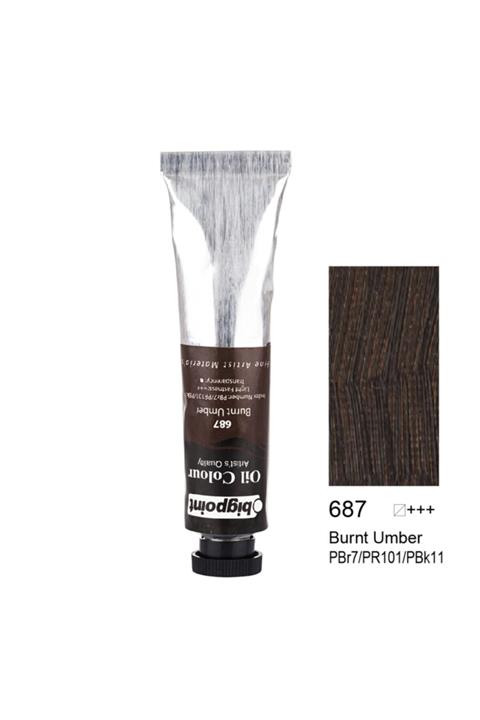 Bigpoint Burnt Umber 687 45 Ml Yağlı Boya