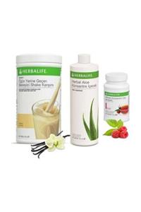 Herbalife Formül 1 Shake Ahududulu/herbal Aloe Konsantre Içecek/konsantre Ahududu Aromalı Çay 50 gr