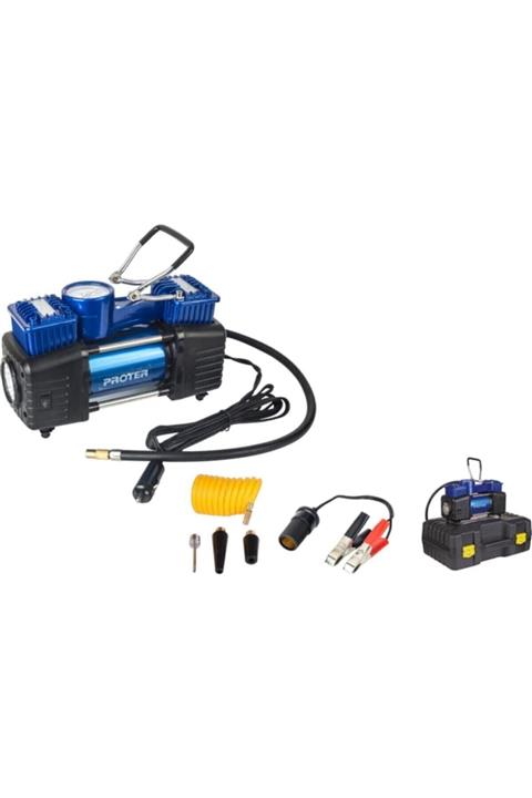 Proter Pr 252 Kit Çift Pistonlu Lastik Şişirme Kompresörü