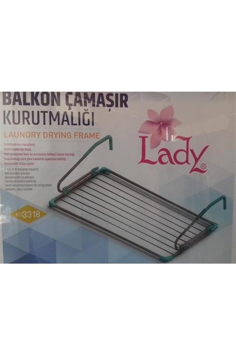 Saraylı Balkon Çamaşır Kurutma Askısı