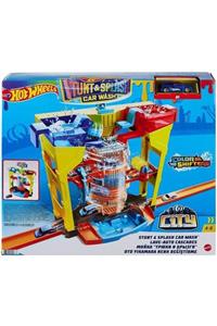 HOT WHEELS Oto Yıkama Renk Değiştiren Oyun Seti Grw37