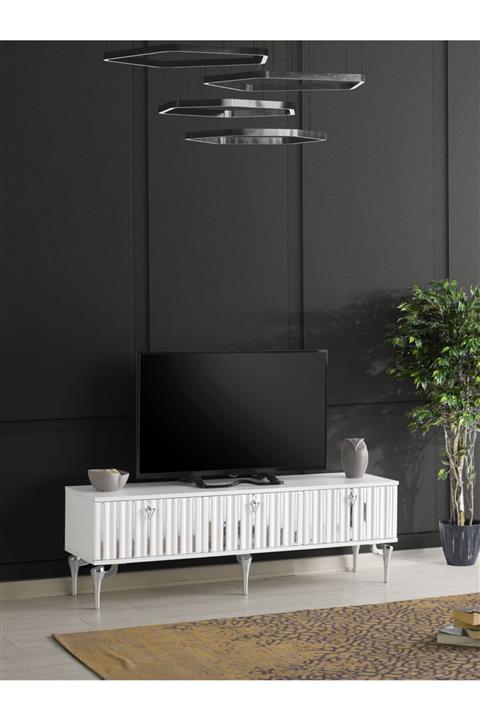 Mapa 150 Cm Dubai Metal Ayak Tv Sehpası