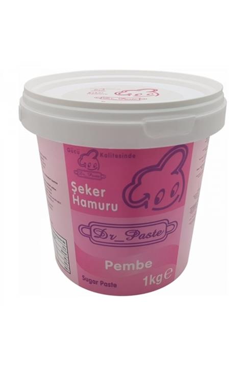 Dr.Paste Dr Paste Şeker Hamuru 1 Kg Pembe