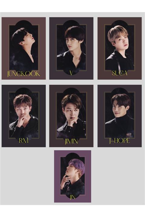 Kpop Dünyasi Bts ''6th Army Membership'' Üye Kartpostalları