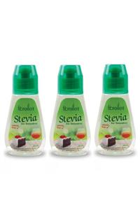 Fibrelle 3 Kutu Stevia Sıvı Tatlandırıcı Zero 0 Kalori 200 ml.