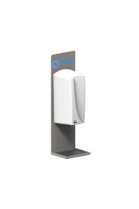 Hygiene Point Metal Multi Masa Üstü Ve Duvar Monteli Dezenfektan Standı - Fotoselli Dispenser Gri