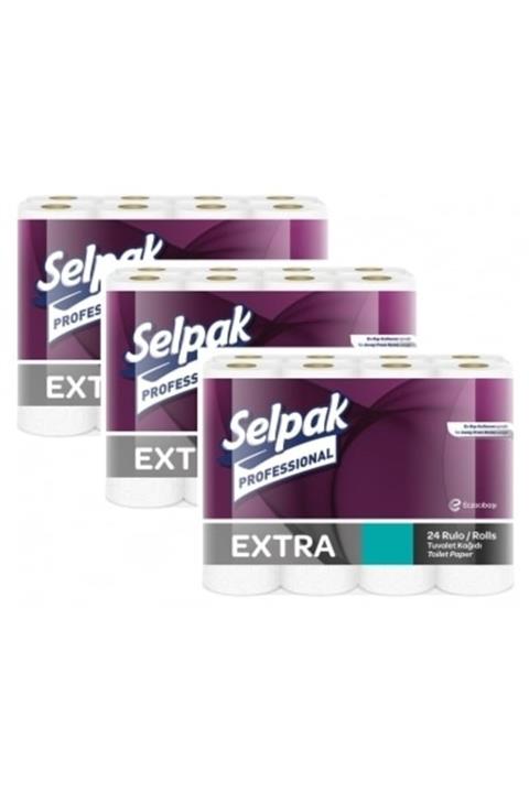 Selpak Professional Extra Tuvalet Kağıdı 3 X 24 Rulo