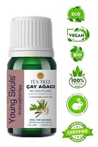 YOUNG SOULS Aromaterapi Çay Ağacı Uçucu Yağ (Essential Oil) % 100 Natural 10 ml