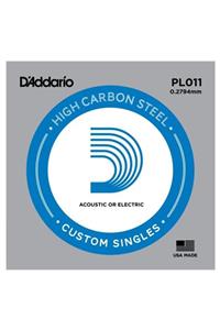 Daddario Pl011 Elektro Ve Akustik Gitar Tek Tel