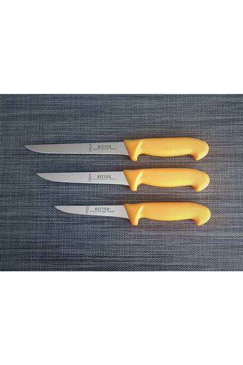 Solingen Rıtter Fileto Bıçağı 13/15/18 cm 3'lü Set