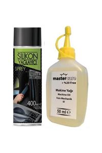 MasterCare Silikon Yağlayıcı Sprey Makine Yağı Seti 712374