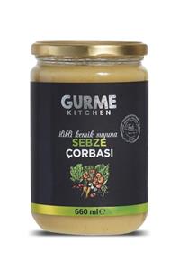 Gurme Kitchen Dana Ilikli Kemik Suyuna Sebze Çorbası 600ml