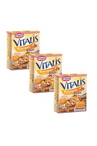 Dr. Oetker Vitalis Bal Bademli Çıtır Müsli 3'lü Paket