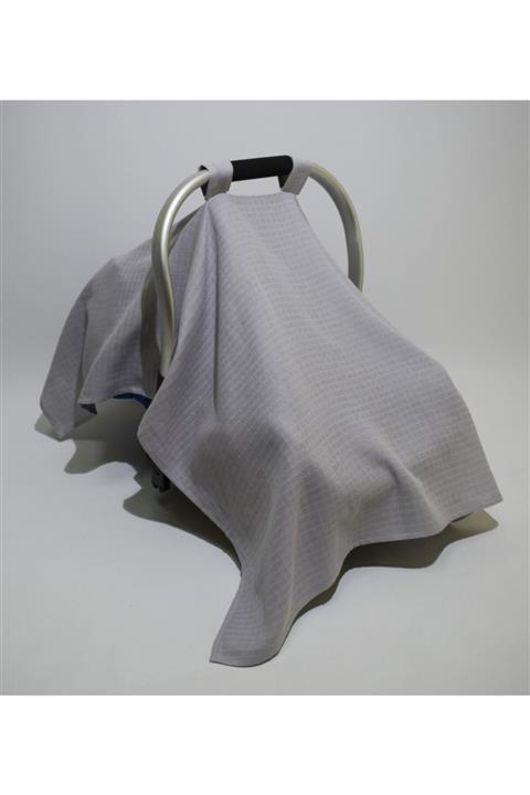 paris in paris Puset Örtüsü %100 Pamuklu Organik Müslin Kumaş