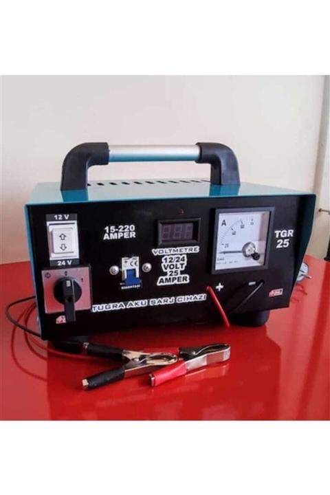 Tuğra 24 Volt Profosyönel Akü Şarj Redresörü