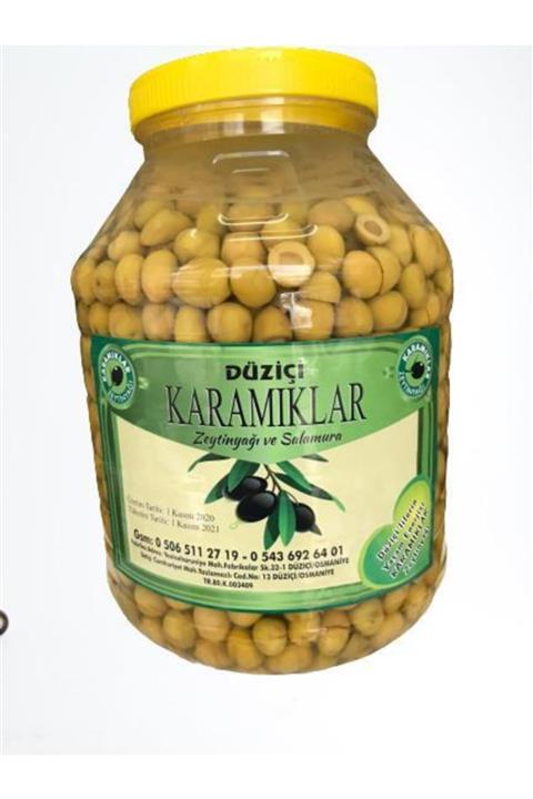 KARAMIKLAR ZEYTİNYAĞI 5 Kg Yeşil Kırma Zeytin