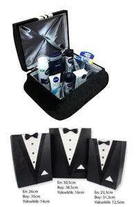 Nivea Damat Traş Seti Damat Nişan Söz Çeyiz Sandığı Bohça Seti + 3lu Çeyiz Kutuları