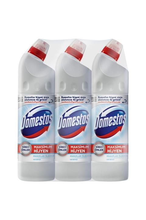 Domestos Çamaşır Suyu 750 Ml Kar Beyaz - 3'lü