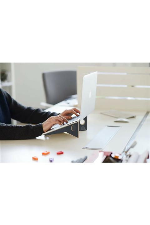 Modalanka Taşınabilir Notebook Standı Laptop Yükseltici Notebook Altlığı Antrasit