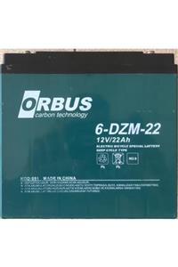 ORBUS 12 Volt 22 Amper Deep Cycle Elektrikli Motosiklet Aküsü