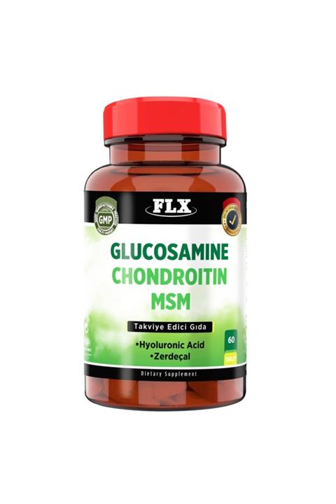 NCS Glucosamine Chondroitin Msm Hyoluronic Asit Zerdeçal 60 Tablet Gl