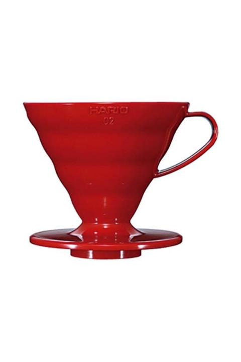 Hario Kırmızı V60 02 Plastik Dripper