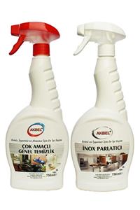 akbel Ankastre ve Inox Parlatıcı ve Çok Amaçlı Genel Temizlik 750 ml