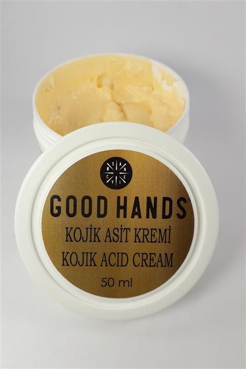 GOOD HANDS Kojik Asit Kremi 50 ml Daha Beyaz Bir Cilt Için %100 Doğal