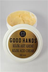 GOOD HANDS Kojik Asit Kremi 50 ml Daha Beyaz Bir Cilt Için %100 Doğal