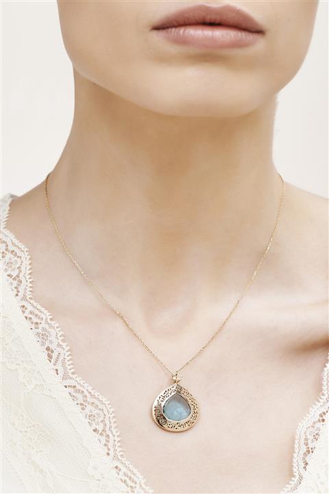 Altınbaş Kadın Altın Tesir Kolye