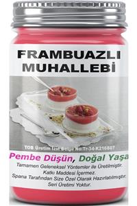 SPANA Frambuazlı Muhallebi Ev Yapımı Katkısız 330gr