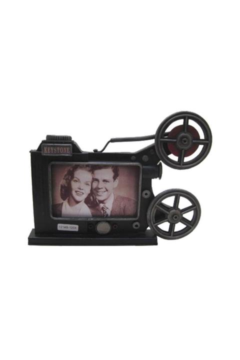 MESHUR STORE Dekoratif Metal Çerçeve Sinema Projektörü Hediyelik