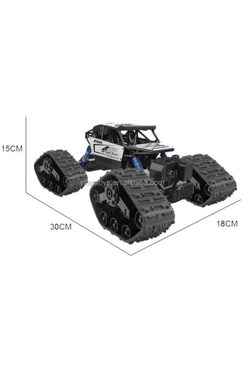 CAN OYUNCAK Metal Uzaktan Kumandalı Off Road Tırmanıcı Araba Oyuncak Yüksek Hızlı Radyo Kontrol Alaşım Araba