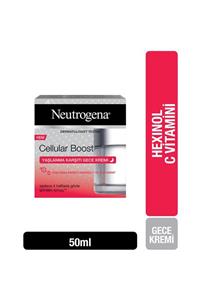 Neutrogena Cellular Boost Yaşlanma Karşıtı Gece Kremi 50ml