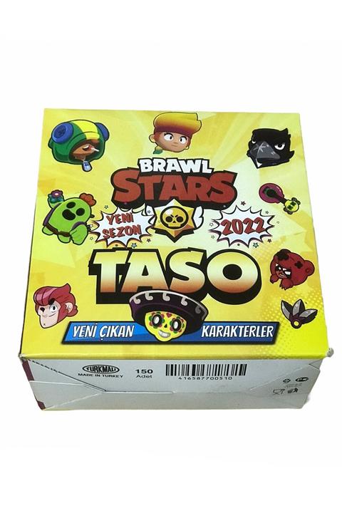 BRAWL STARS 2022 150 Adet Taso Çocuk Oyuncu Tasoları