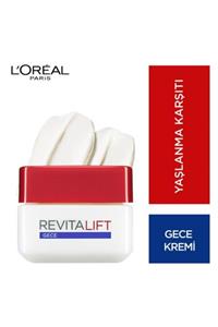 L'Oreal Paris Revitalift Kırışıklık Karşıtı Sıkılaştırıcı Gece Kremi 50 Ml