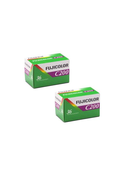 Fujifilm Fujicolor C200 135/36 Ec Negatif Analog Renkli Film 2 Li Paket
