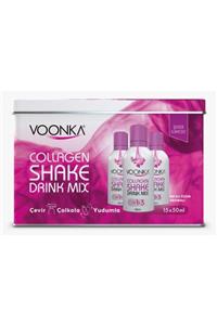 Voonka Collagen Shake Drink Mix Beyaz Üzüm Aromalı Takviye Edici Gıda