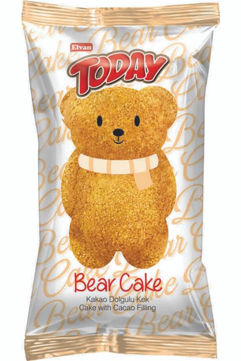 Elvan Bear Kek Çikolatalı 40 Gr. 24 Adet (1 Kutu)