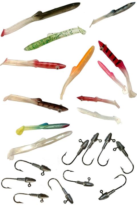 Çapariiav Silikon Balık Seti