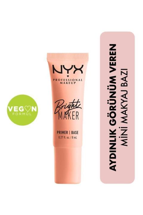 NYX Professional Makeup Bright Maker Primer Mini - Makyaj Bazı