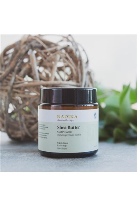 Radika Aromaterapi Shea Butter Organik Soğuk Sıkım Karite Yağı