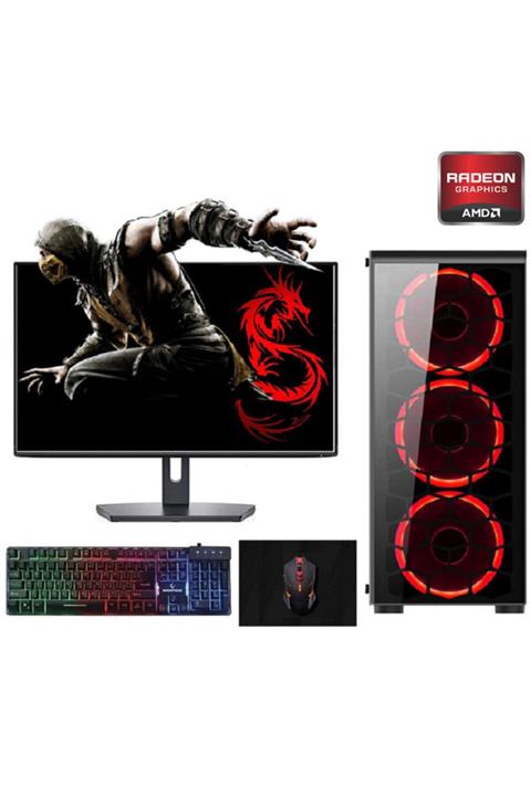 AWACS Red Dragon X3 I5-750 8gb 240ssd, Amd Radeon 2 Gb 21'5 Led Masaüstü Bilgisayar