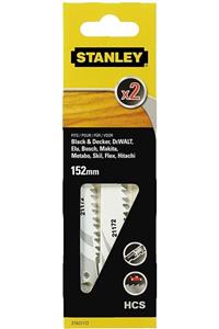 Stanley Sta21172 Hcs 152mm Hızlı Kesim Tilki Kuyruğu Bıçağı Ahşap Ve Plastik Için