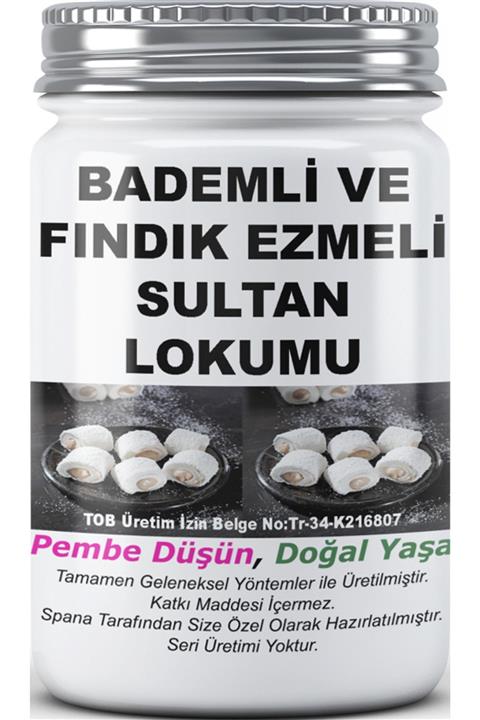 SPANA Bademli Ve Fındık Ezmeli Sultan Lokumu 330gr