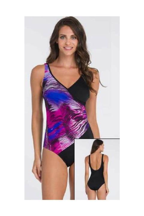 Eros Kruvaze Mayo Büyük Beden Siyah