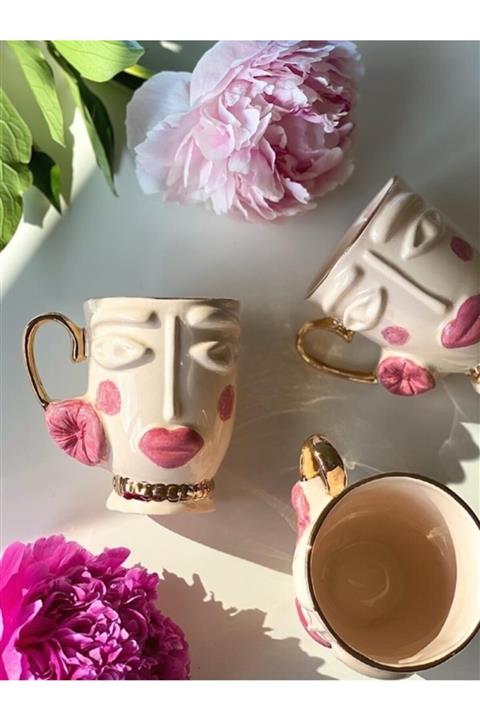 TodAndCo Rukiye Daisy Mug Pembe Makyaj