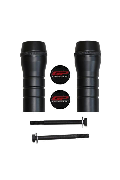 GP KOMPOZİT Yamaha R25 2015-2018 Uyumlu Motor Koruma Takozu Siyah